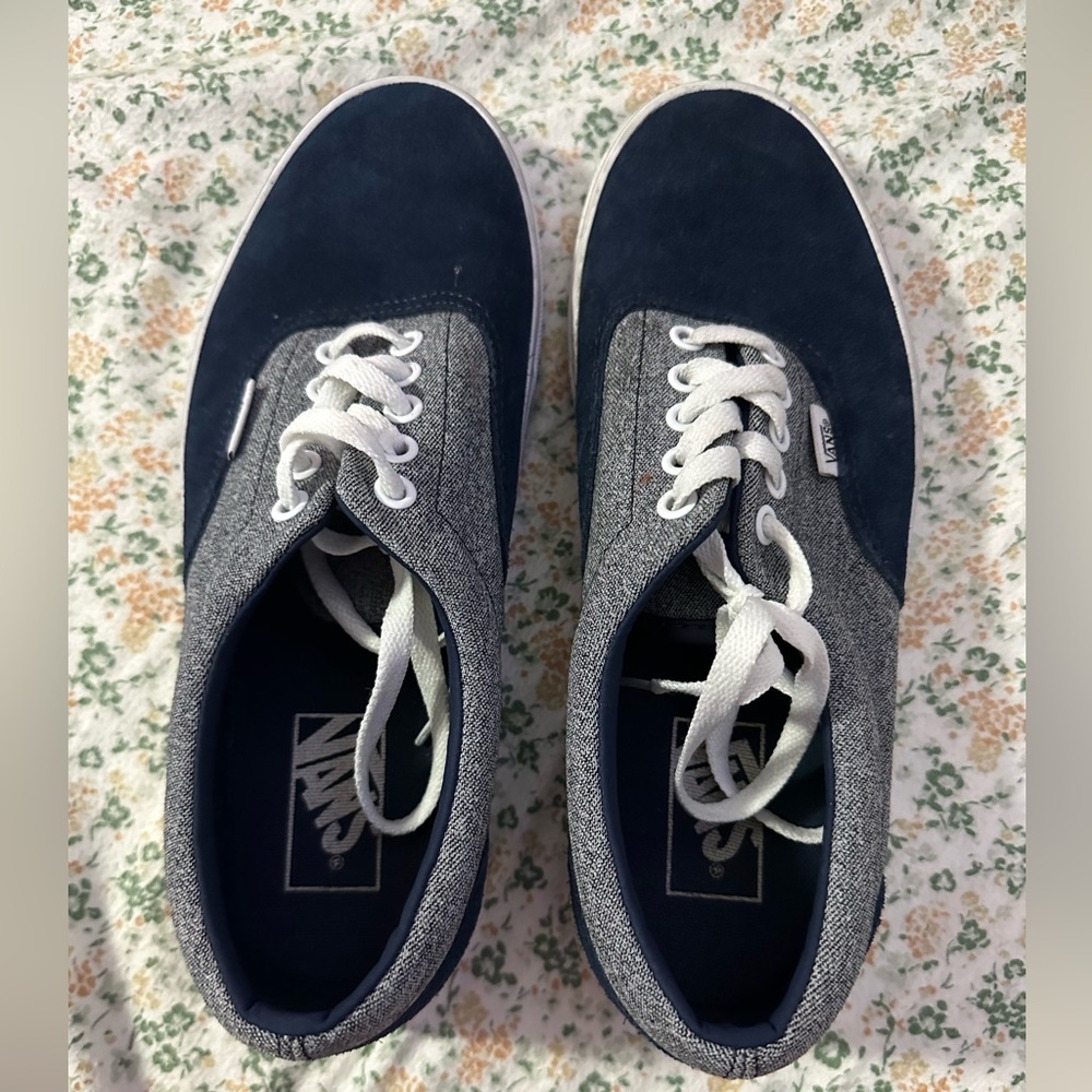 Vans Two-Tone Gray and Navy